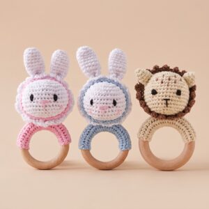 crochet wooden