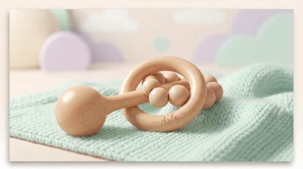 personalizing the wooden rattle 20261007230713